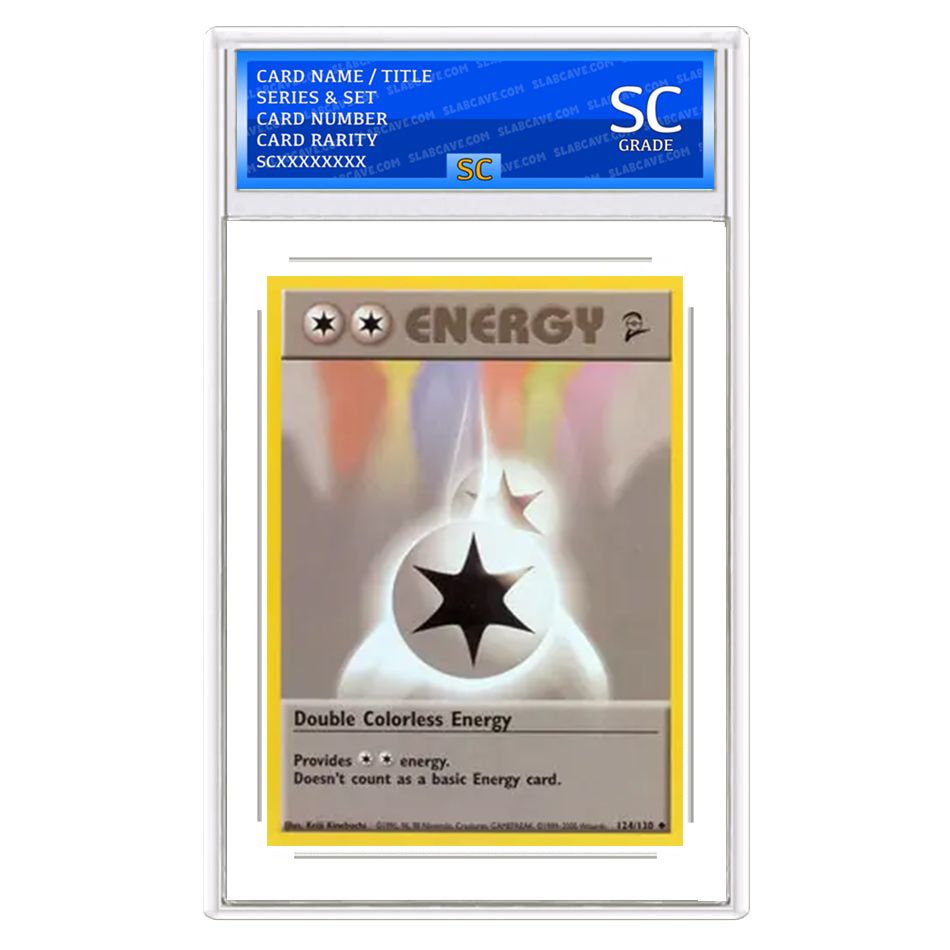 Double Colorless Energy