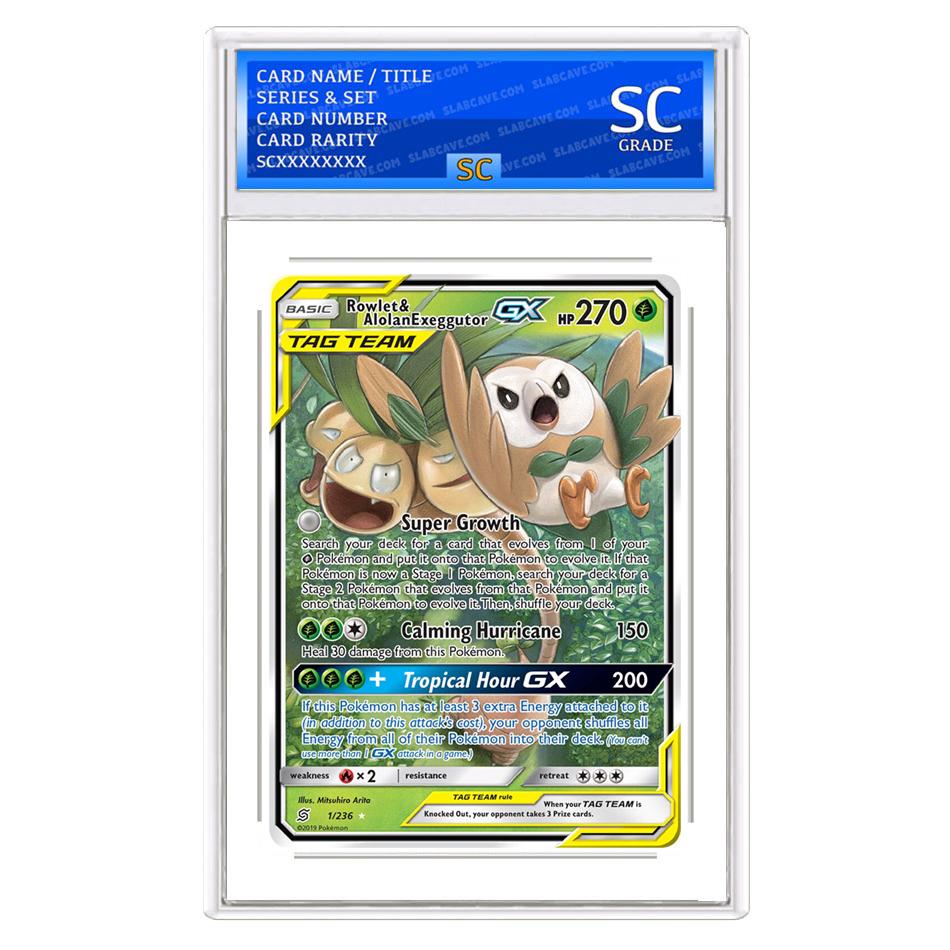 Rowlet & Alolan Exeggutor GX