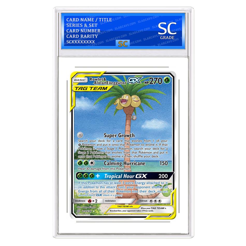 Rowlet & Alolan Exeggutor GX