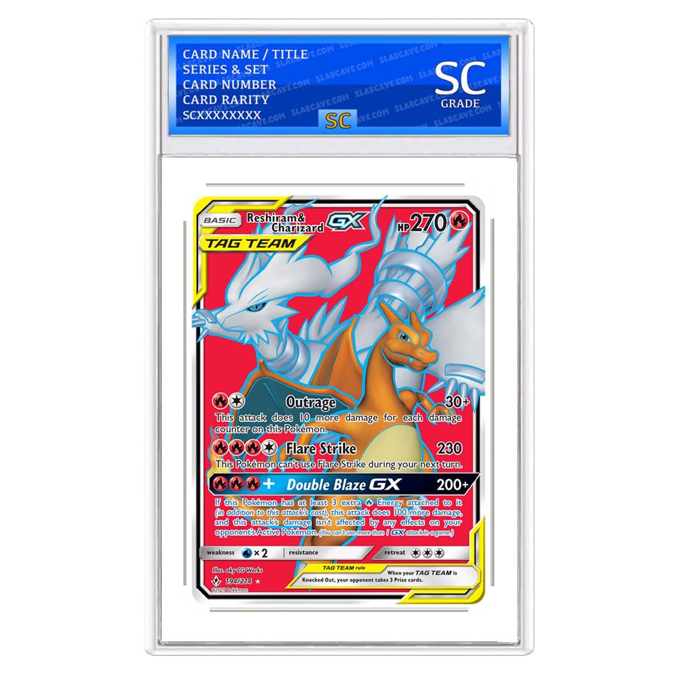 Reshiram & Charizard GX