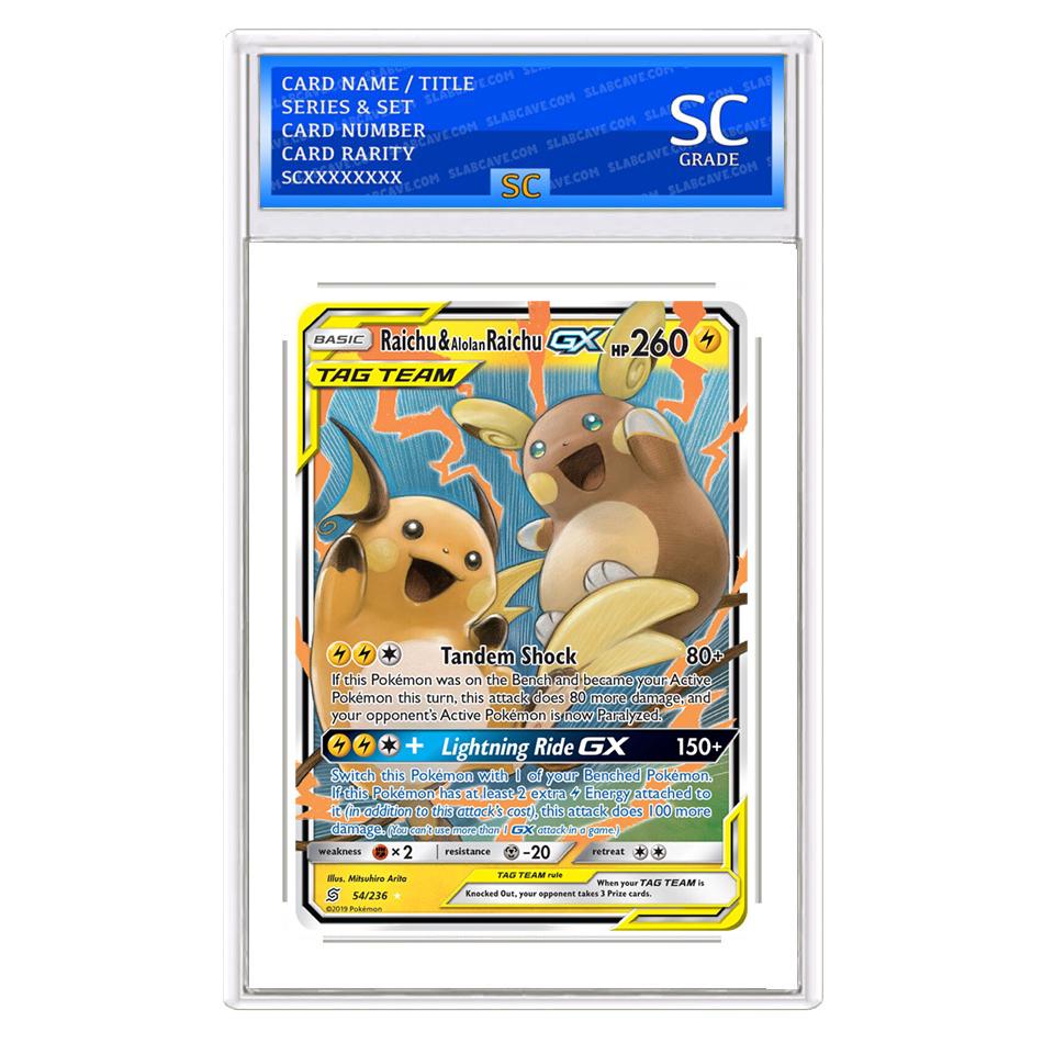 Raichu & Alolan Raichu GX