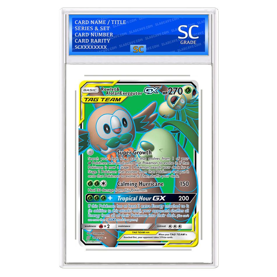 Rowlet & Alolan Exeggutor GX