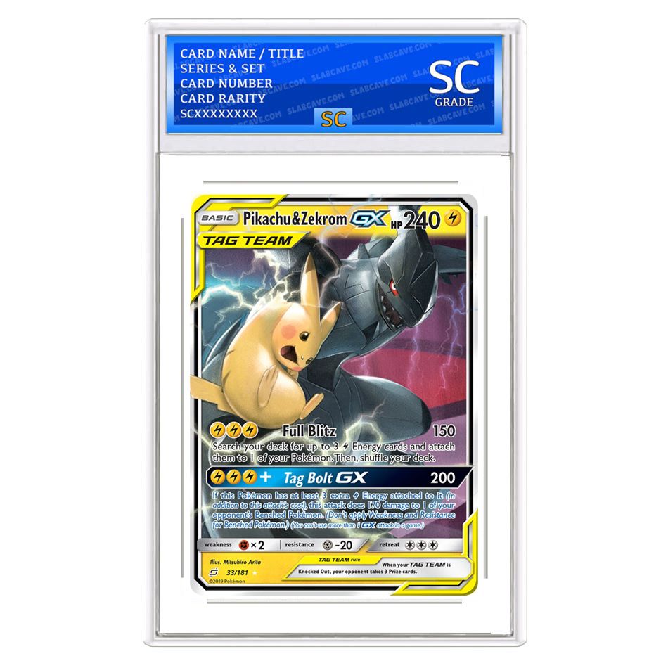 Pikachu & Zekrom GX