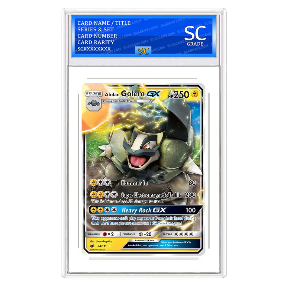 Alolan Golem GX