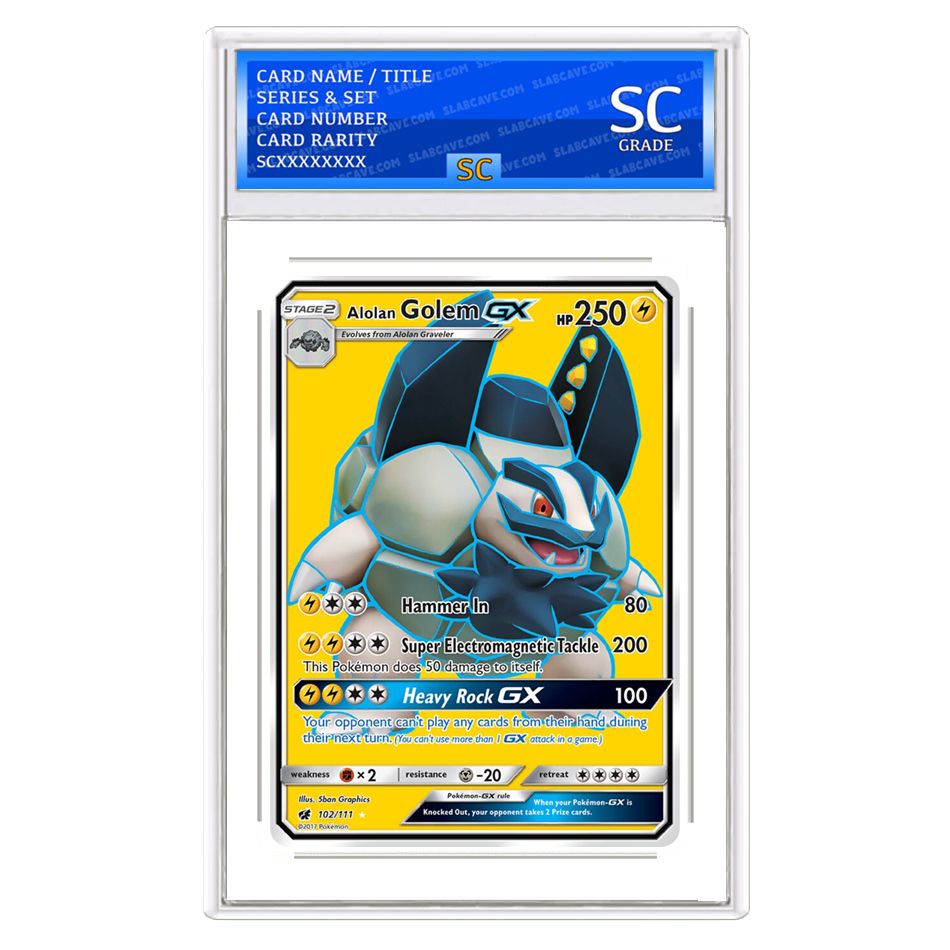 Alolan Golem GX