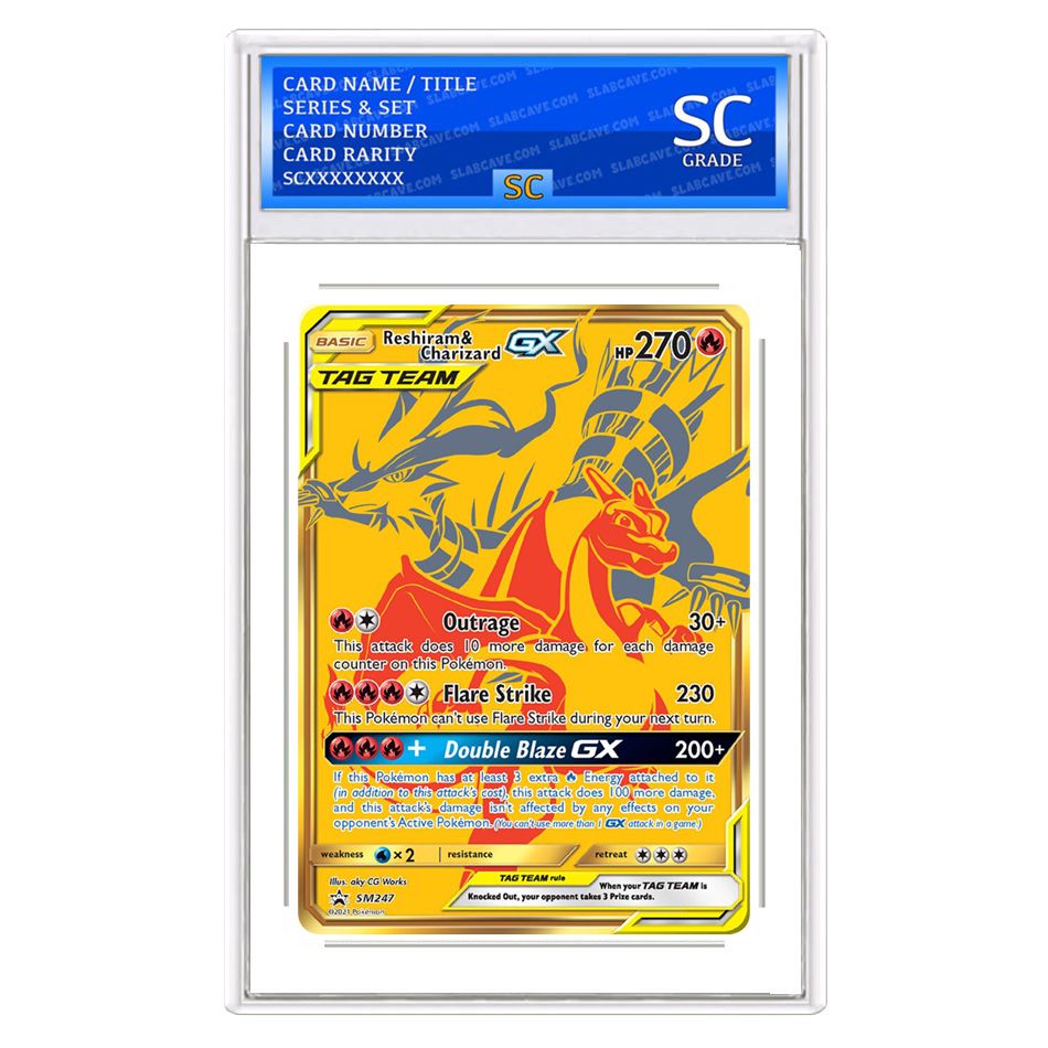 Reshiram & Charizard GX