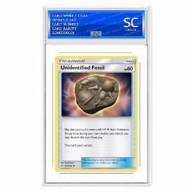 Unidentified Fossil (Rev)