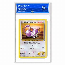 Lt. Surge's Rattata